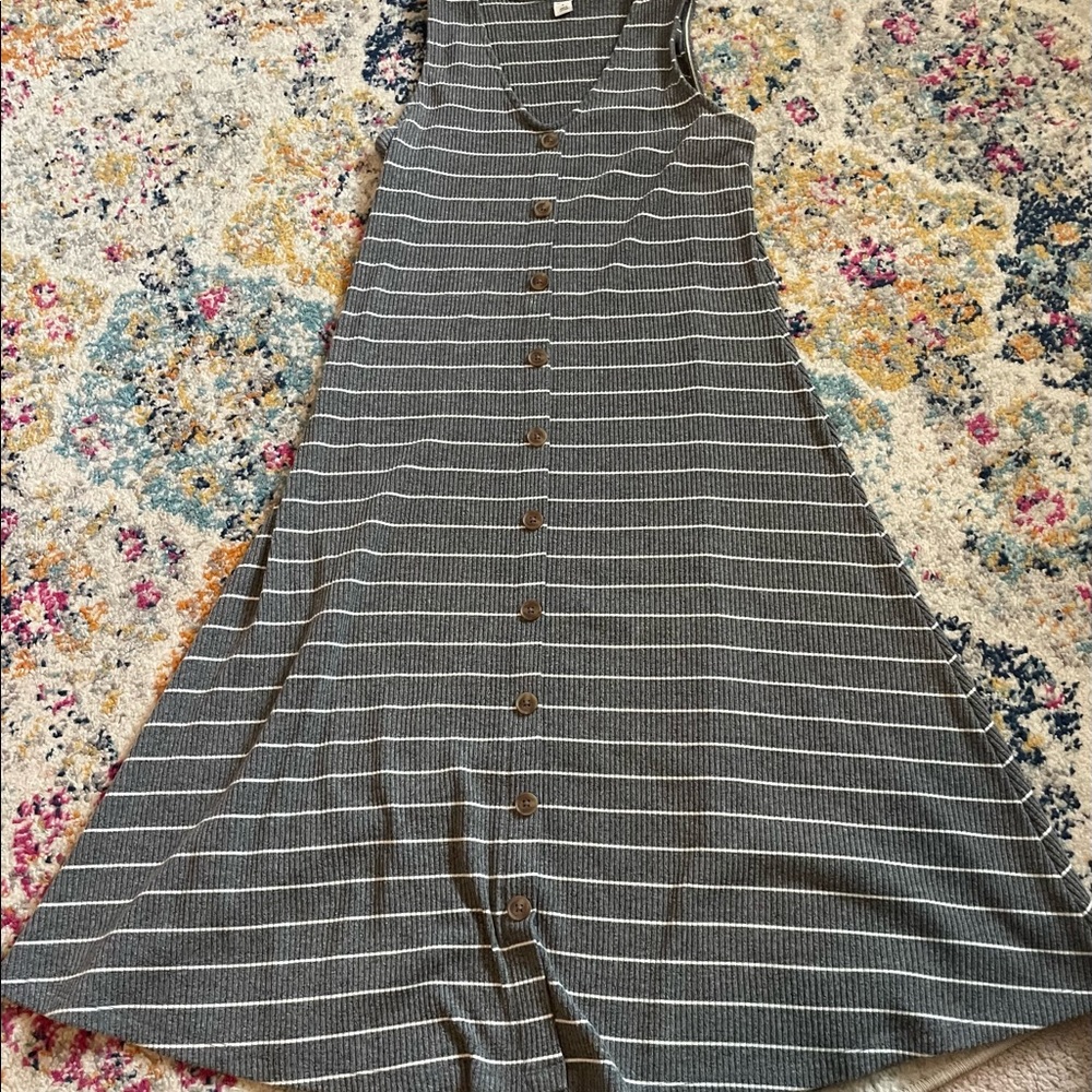Old navy gray dress womens small
